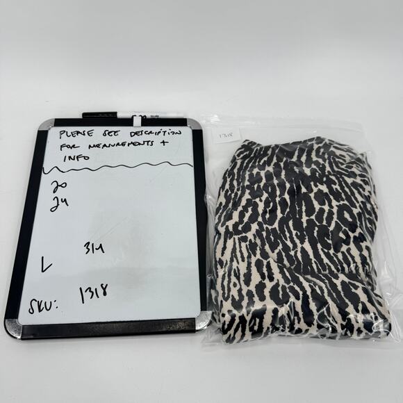 Talbots Sweater Womens Large Cardigan 3/4 Sleeve Button Up Knit Black Cream - Picture 7 of 7